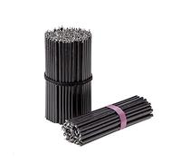 Danilovo Thin Taper Beeswax Candles - Honey-Scented, Decorative Candles Ideal for Birthday Decoration or Church Prayers - Black Drip Free, Tall & Smokeless Pack of 700 pcs, 16 x 0,5 cm
