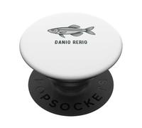 Danio Rerio Zebrafish Scientific Research Illustration PopSockets Adhesive PopGrip