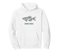 Danio Rerio Zebrafish Scientific Research Illustration Pullover Hoodie