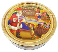 Danish Butter Cookies Assortment 340g in Santa's "Special Delivery" Christmas Biscuit Tin - Biscuit Gift Box for Women, Men & Kids