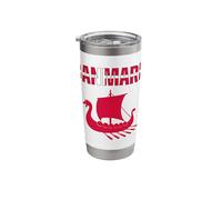 Danish Denmark Viking Heritage Design We were Vikings Men Stainless Steel Insulated Tumbler