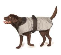 Danish Design 2 in 1 Ultimate Dog Coat Black - Grey/Black - 60cm