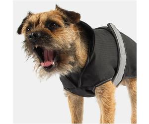 Danish Design 2-in-1 Four Seasons Waterproof Dog Coat - Black - Size: Dog 65cm - Dog Jackets