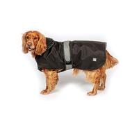 Danish Design 2 in 1 Ultimate Black Removable Padding Lightweight Dog/Puppy Coat 16 Inch 40 cm
