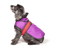 Danish Design 2 in 1 Ultimate Purple/Red Removable Padding Lightweight Dog/Puppy Coat 16 Inch 40 cm