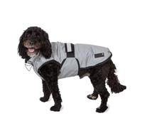 Danish Design 3-in-1 Dog Coat Reflective, 57cm (22in) - All Weather, Waterpoof, Fleece-Lined, Stylish Raincoat for Dogs
