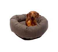 Danish Design Allsorts AB Charcoal Grey Dog/Puppy Removable Cushion Donut Bed Large