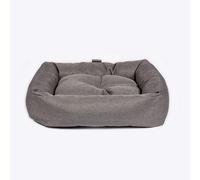 Danish Design Antibacterial Snuggle Dog/Pet Bed Large Grey ABGYSL