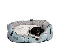 Danish Design Battersea Dogs Home Playful Dogs Stain Resistant Machine Washable Sustainable Dog/Puppy Deluxe Slumber Bed 30 Inch 76 cm