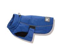 Danish Design Blue Sports Machine Washable Adjustable Fastening Light Reflective Luxe Dog/Puppy Coat 12 Inch 30 cm