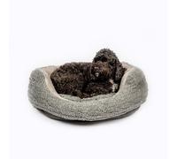 Danish Design Bobble Deluxe Slumber Dog Bed - Pewter - 61cm