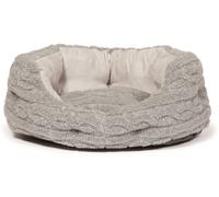 Danish Design Bobble Deluxe Slumber Dog Bed - Pewter - 101cm