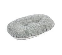 Danish Design Bobble Pewter Grey Machine Washable Cable Knit Dog/Puppy Quilted Mattress 33 Inch