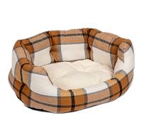 DANISH DESIGN BOWMORE DELUXE SLUMBER BED 24" 30" 35" : Dog Cushion Basket Nest