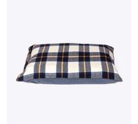 Danish Design Navy Bowmore Brushed Check Design Reversible Deep Duvet Cover Medium (Cover Only)