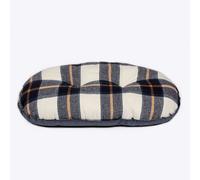 Danish Design Navy Bowmore Brushed Check Design Dog/Puppy Navy Quilted Mattress Small 21in