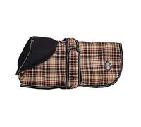 Danish Design Classic Check Shower Proof Wind Proof Fully Breathable Luxury Dog/Puppy Coat 24 Inch 60 cm