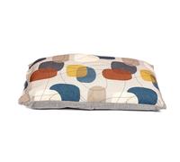 Danish Design Colour Block Hypoallergenic Silver Grey Dog/Puppy Deep Duvet Cover Medium (Cover Only)