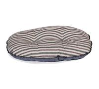 Danish Design Denim Rustic Stripes Quilted Pet Mattress - 68x47x14cm