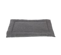 Danish Design Dog Crate Mattress - Sherpa Fleece, Ecoflex Recycled Filling - Grey - Medium