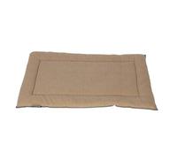 Danish Design Dog Crate Mattress - Sherpa Fleece, Ecoflex Recycled Filling - Oatmeal - Medium