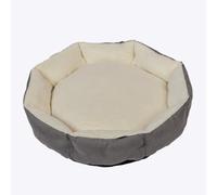 Danish Design Essentials Quilted Dog Bed - Dark Grey - Size: Medium - Pet Beds