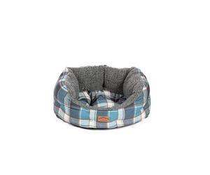 Danish Design FatFace Fleece Check Deluxe Slumber Dog Bed - 101cm