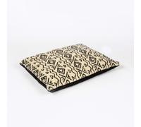 Danish Design Fleece Neutral Geometric Deep Duvet for Dogs - Medium