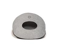 Danish Design Grey Pebble Shaped Soft Retreat Cat/Kitten Bed 56x30x43cm