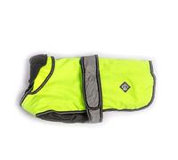 Danish Design Hi-Viz 2 in 1 Removable Fleece Lining Waterproof Windproof Dog/Puppy Coat 16 Inch 40 cm