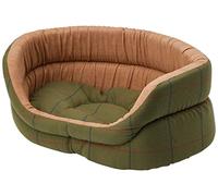 Danish Design Hunter Tweed Brown Machine Washable Dog/Puppy Slumber Bed 18 Inch