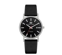 Danish Design IQ13Q1273 Rhine Black Black Date Large Watch