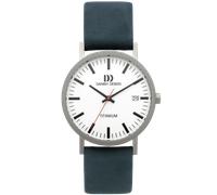 Danish Design IQ30Q1273 Rhine White Blue Date Large Watch