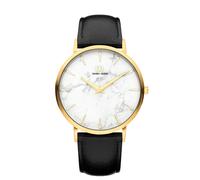 Danish Design IQ51Q1217 Shanghai Gold White Marble Black Large Watch