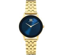 Danish Design IV96Q1288 Nostalgi 1988 Gold Blue Link Watch