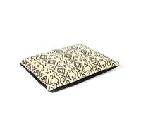 Danish Design Fleece Neutral Geometric Deep Duvet for Dogs - Mediun
