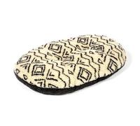 Danish Design Fleece Neutral Geometric Quilted Mattress Small for Dogs - 21