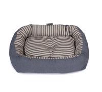 Danish Design Rustic Stripes Denim Snuggle Bed 23in