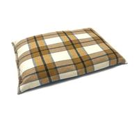 Danish Design Sand Bowmore Brushed Check Design Reversible Deep Duvet with Removeable Cover Medium