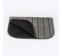 Danish Design Sherpa Fleece Charcoal Arrows Blanket