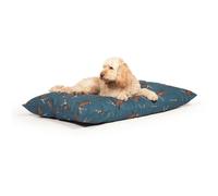Danish Design Teal Woodland Hare Machine Washable Deep Filled Dog/Puppy Deep Duvet Cover Large