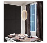 Danish Designer Nordic Style Simple Creative Concave and Convex Transparent Lamps Exhibition Hall Restaurant LEDLight