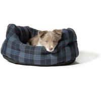 Danish Design Lumberjack Deluxe Slumber Bed - Navy and Grey - 61cm