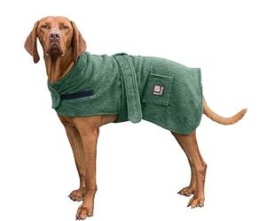 "Danish Designs Towelling Robe Green 30cm (12"")"