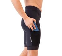DANISH ENDURANCE Cycling Shorts Mens, 3D Pro Padded, Mountain Bike Shorts for Men, Quick Dry, for Long Distance Biking, Black, XL