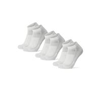 DANISH ENDURANCE Cycling Socks for summer, Breathable Ankle Length Road Cycling Socks, for Men & Women, Unisex, 3 Pack, Multicolor (1xWhite, 2xWhite/Black), 9-12