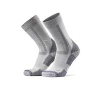 DANISH ENDURANCE Hiking Socks, Warm Merino Wool Walking Socks for Winter, for Men & Women, Unisex, Grey, 9-12