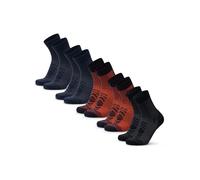 DANISH ENDURANCE Lightweight Merino Wool Hiking Socks, Pack of 3 or 5 - Anti Blister Socks, Warm Men & Women
