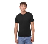DANISH ENDURANCE Men's Organic T-Shirt, 1 Pack (Crew Neck - Jet Black, XXL)