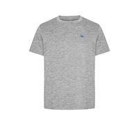 DANISH ENDURANCE Mens T Shirt, Breathable Gym Running Top, Fitness Sports Shirts, Mens Activewear, 1 or 2 Pack, Grey Melange, S